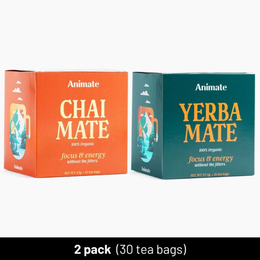 Organic Unsmoked Yerba Mate + Chai Mate